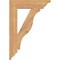 Ekena Millwork Funston Traditional Smooth Bracket, Western Red Cedar, 3 1/2"W x 18"D x 26"H BKT04X18X26FST01SWR - alternate 2